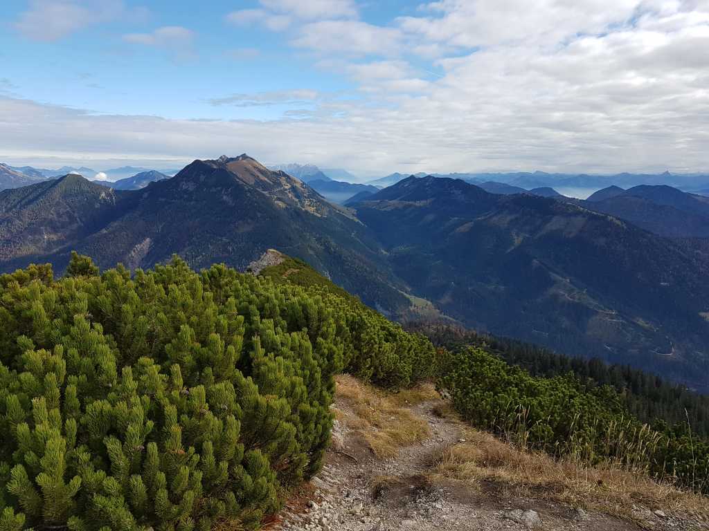 Blick vom Gipfel des österreichischen Schinders