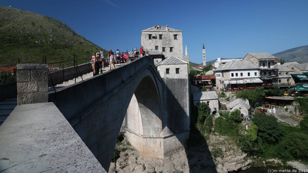 Mostar, Stari Most, Bosnien - Herzegowina