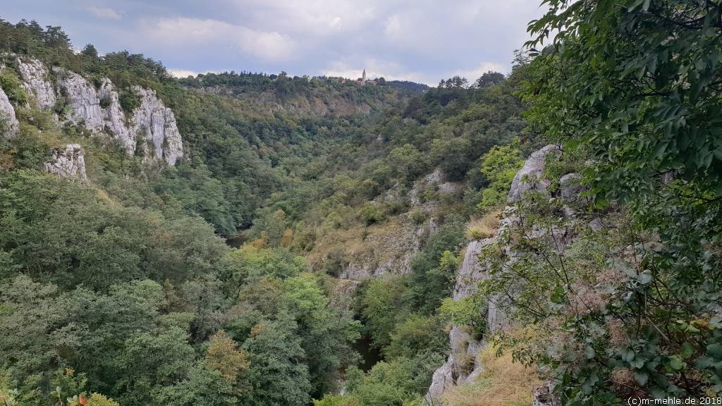 Unterwegs zu den Höhlen von Škocjan