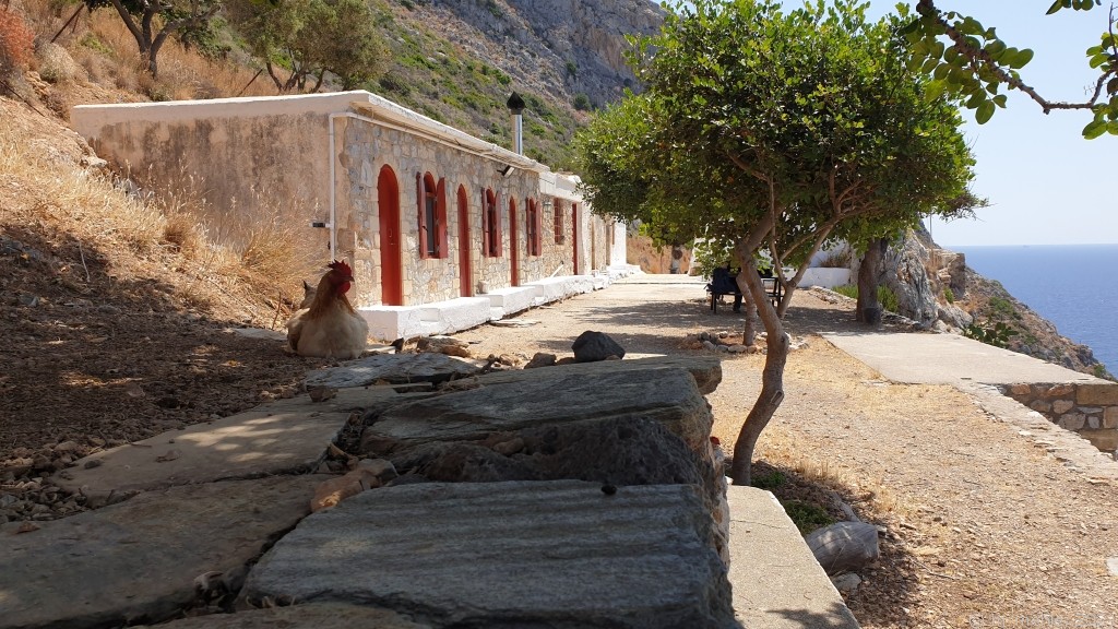 Das Kloster Agia Irini am Kap Maleas