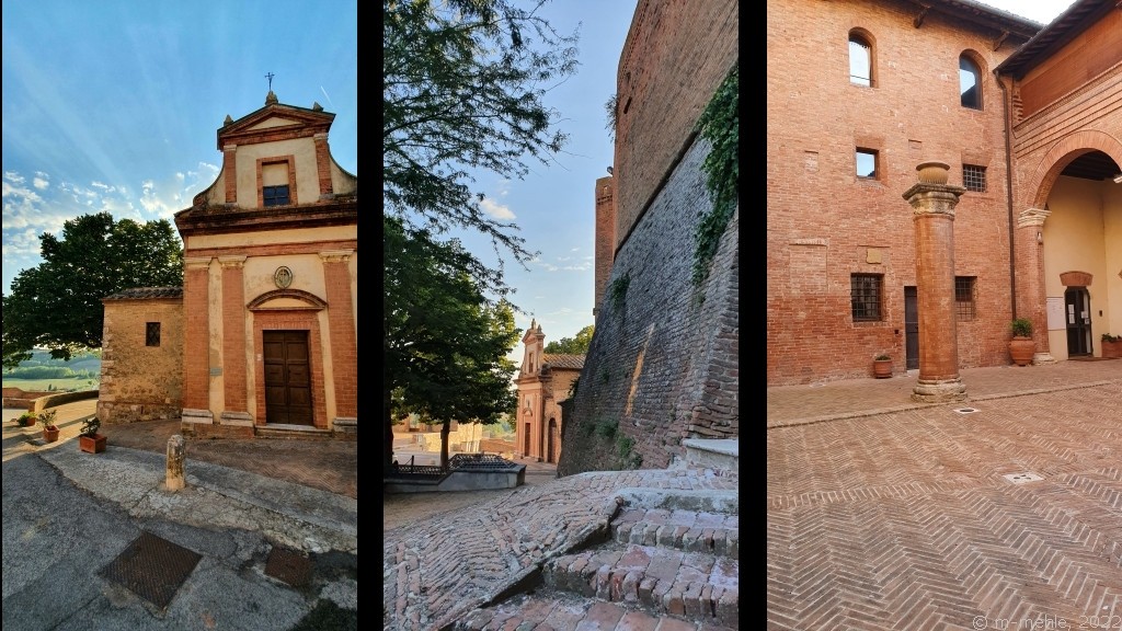 Häuser von San Giovanni d’Asso